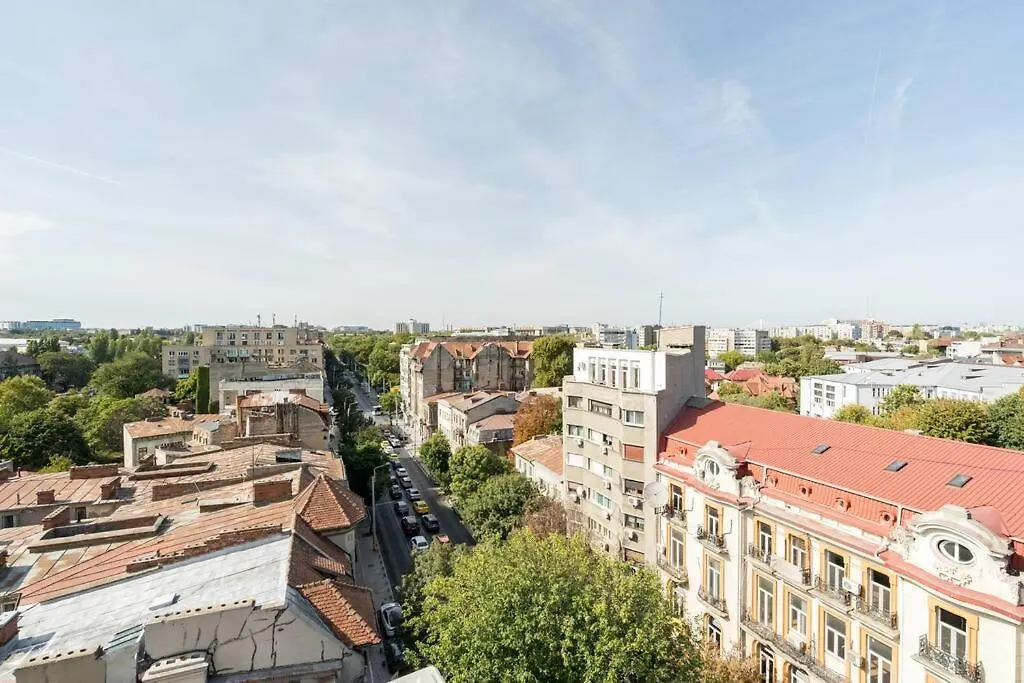Stunning Views 3Br Sunny Flat - Amazing Terrace Apartment Bucharest Romania