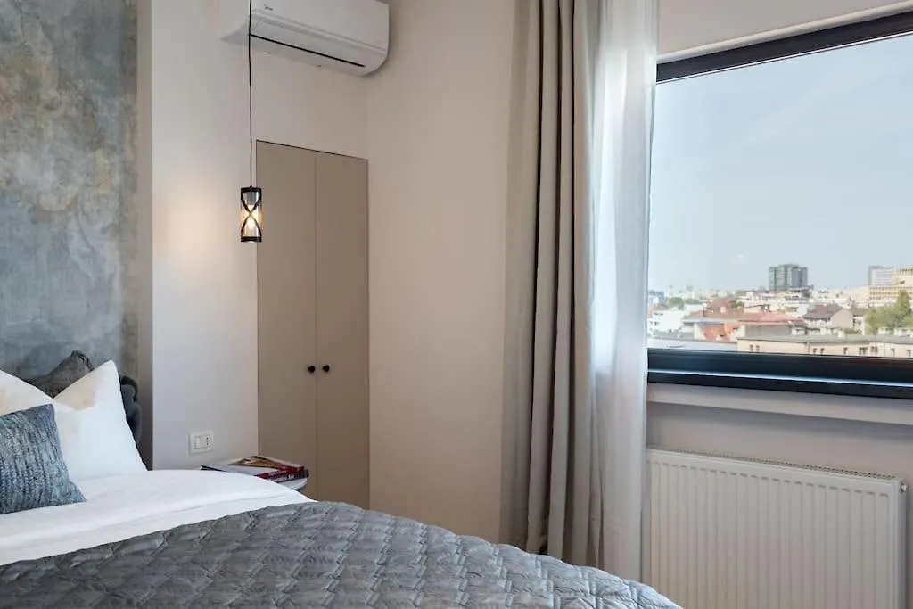 Stunning Views 3Br Sunny Flat - Amazing Terrace Apartment Bucharest Romania